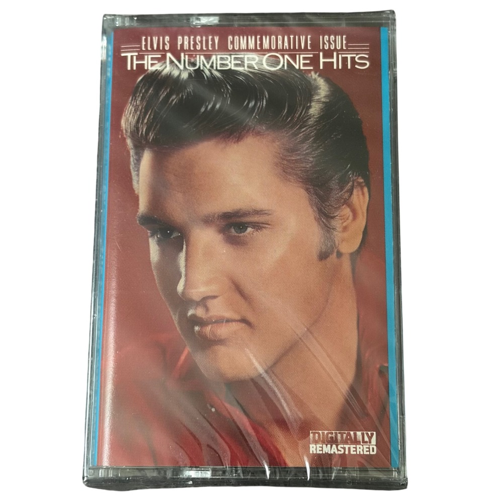 NEW Elvis Presley Commemorative Issue Number One Hits Cassette Tape 1988 Sealed